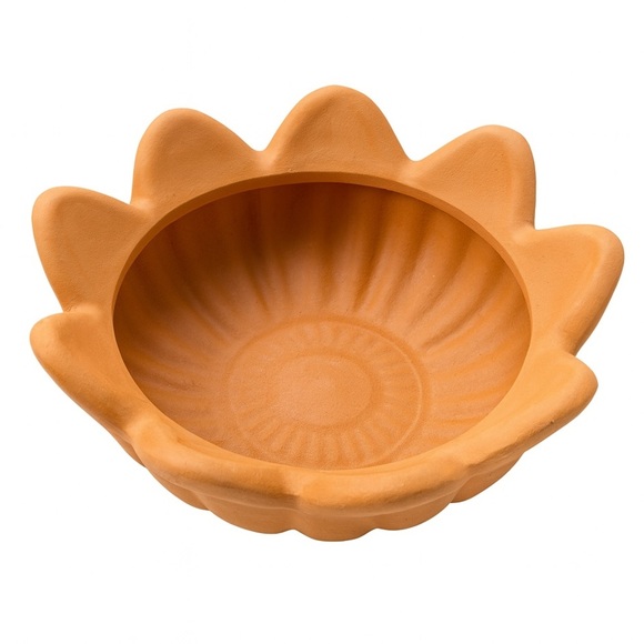 Terracotta Flower Planter Pot Bowl - Picture 3 of 11